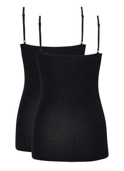 2 Pack Spaghetti Singlet Essential 1591 - Black - Blackspade (1)