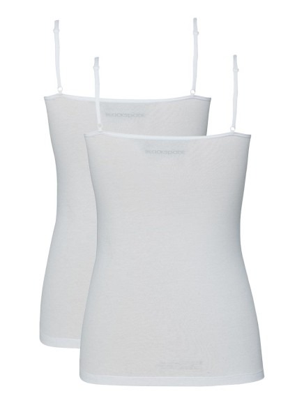 2 Pack Spaghetti Singlet Essential 1591 - White - Blackspade (1)