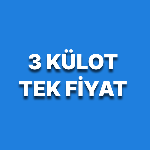 3 Külot Tek Fiyat