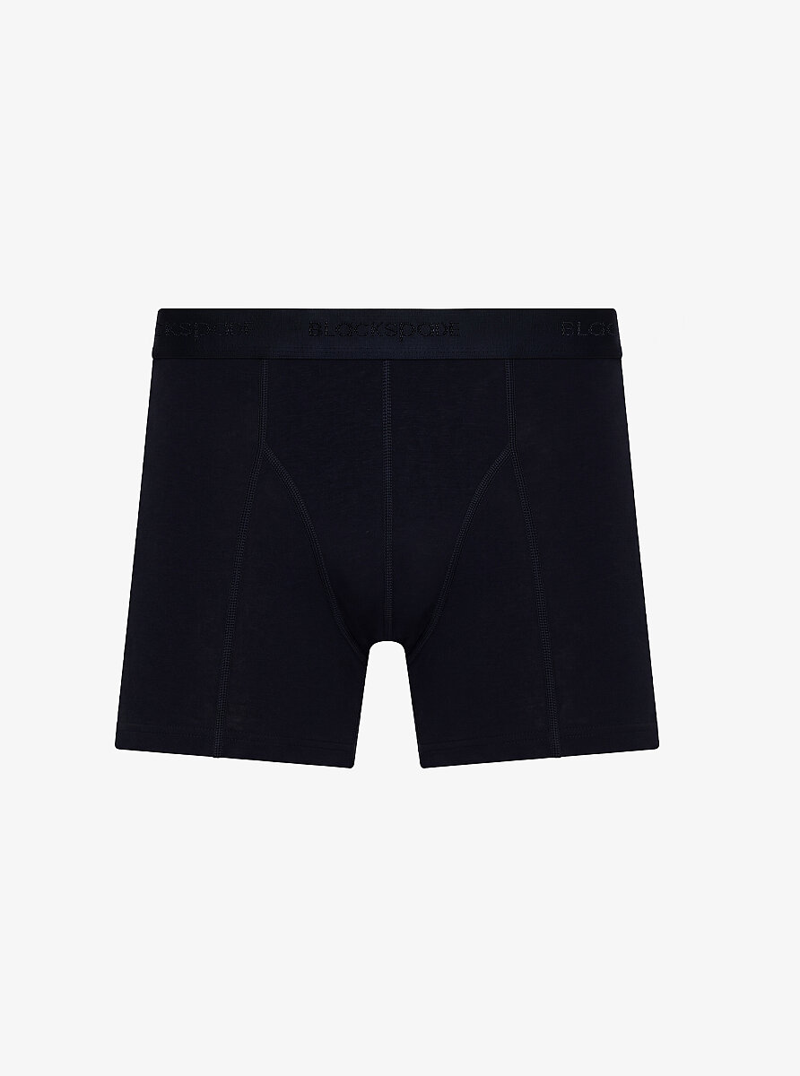 Erkek Pamuk Elastan Boxer Aura 9502 - Siyah