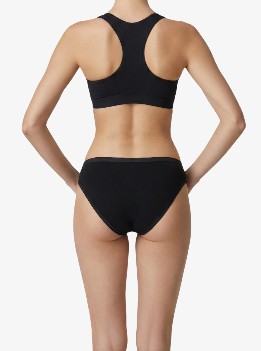 Kadın Slip Aura Satin 1400 - Siyah - 2