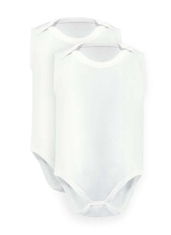 Kız Çocuk İçlik - Tulum 1252 - Beyaz Beyaz - 1