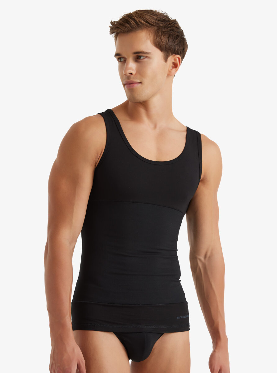 Erkek Korse Atlet 9209 - Siyah - 1