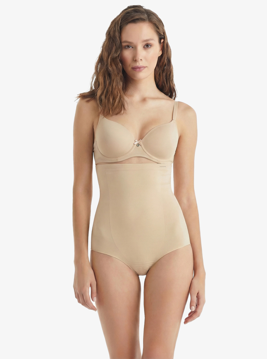 Kadın Yüksek Bel Külot Korse Illusion 1480 - Ten - 1