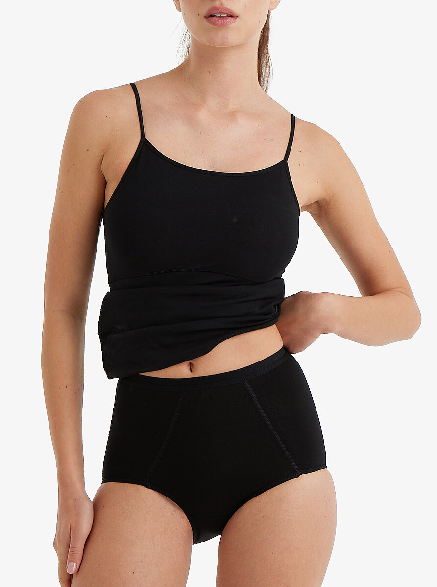 Kadın Külot Korse 1325 - Siyah - Blackspade