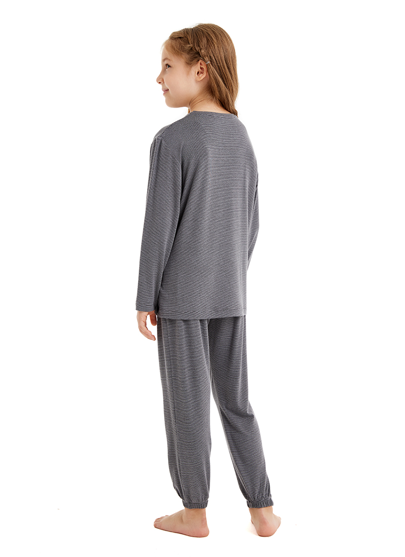 Çocuk Pijama Takımı 60514 - Gri - 4