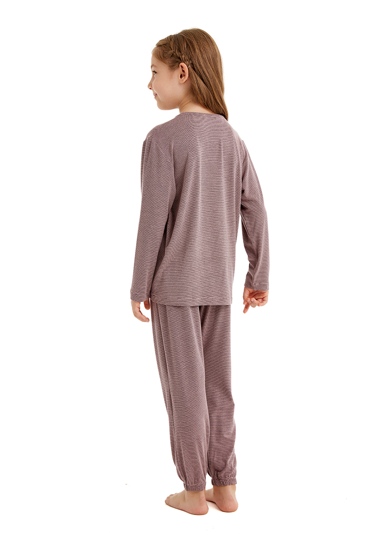 Çocuk Pijama Takımı 60514 - Pembe - 2