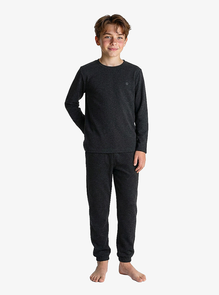 Çocuk Pijama Takımı 60698 - Antrasit - Blackspade