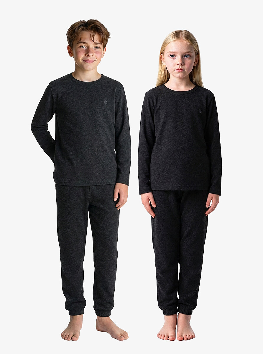 Çocuk Pijama Takımı 60698 - Antrasit - Blackspade