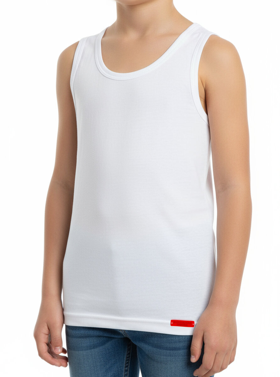 Çocuk Termal Atlet 2. Seviye İçlik 9264 - Beyaz - Blackspade