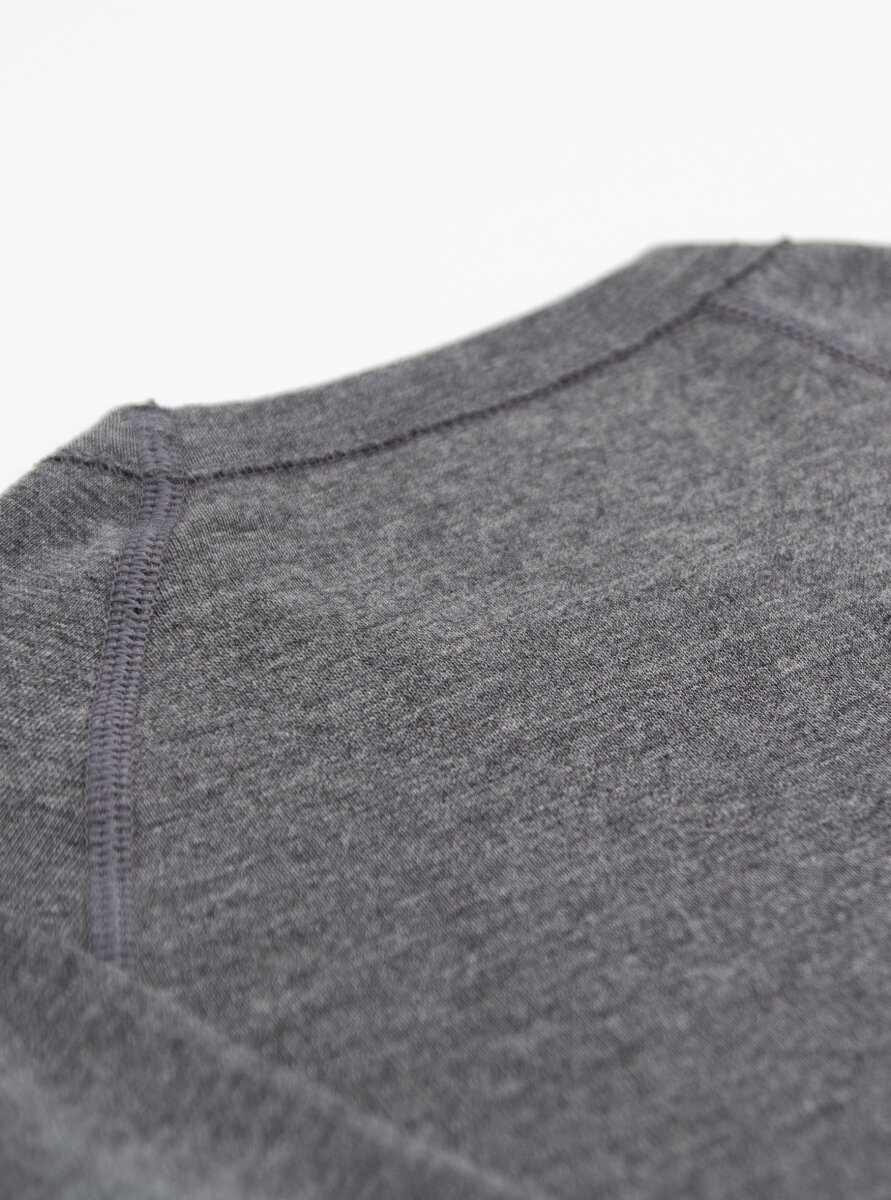 Çocuk Termal Tişört 2. Seviye 9265 - Gri Melanj - 4