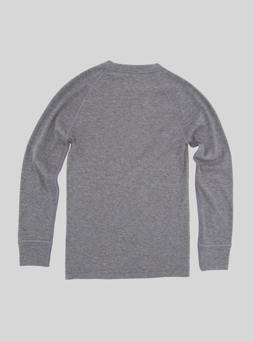 Çocuk Termal Tişört 2. Seviye 9265 - Gri Melanj - 5