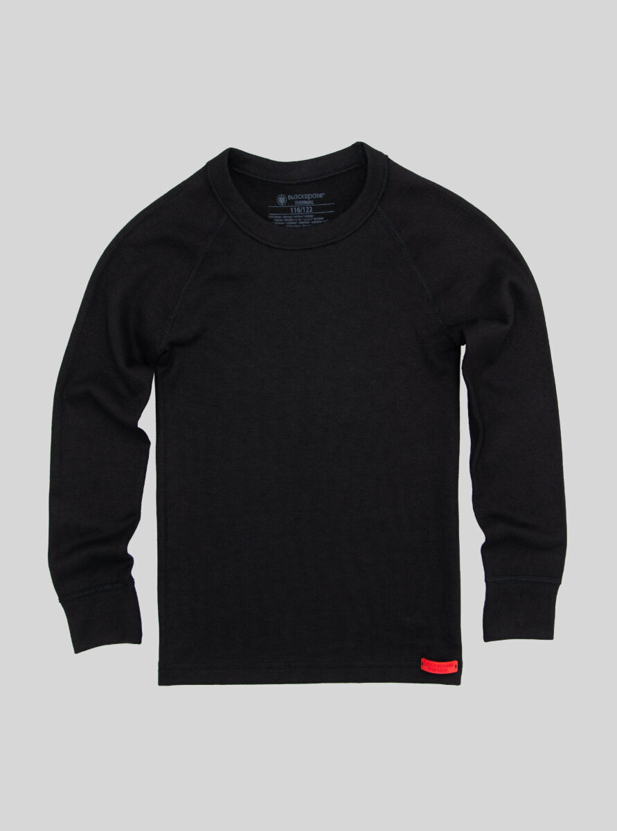 Çocuk Termal Tişört 2. Seviye 9265 - Siyah - 1