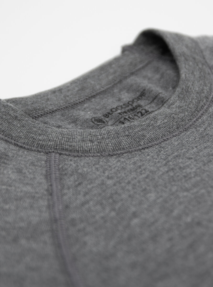 Çocuk Termal Tişört 2. Seviye 9267 - Gri Melanj - Blackspade (1)