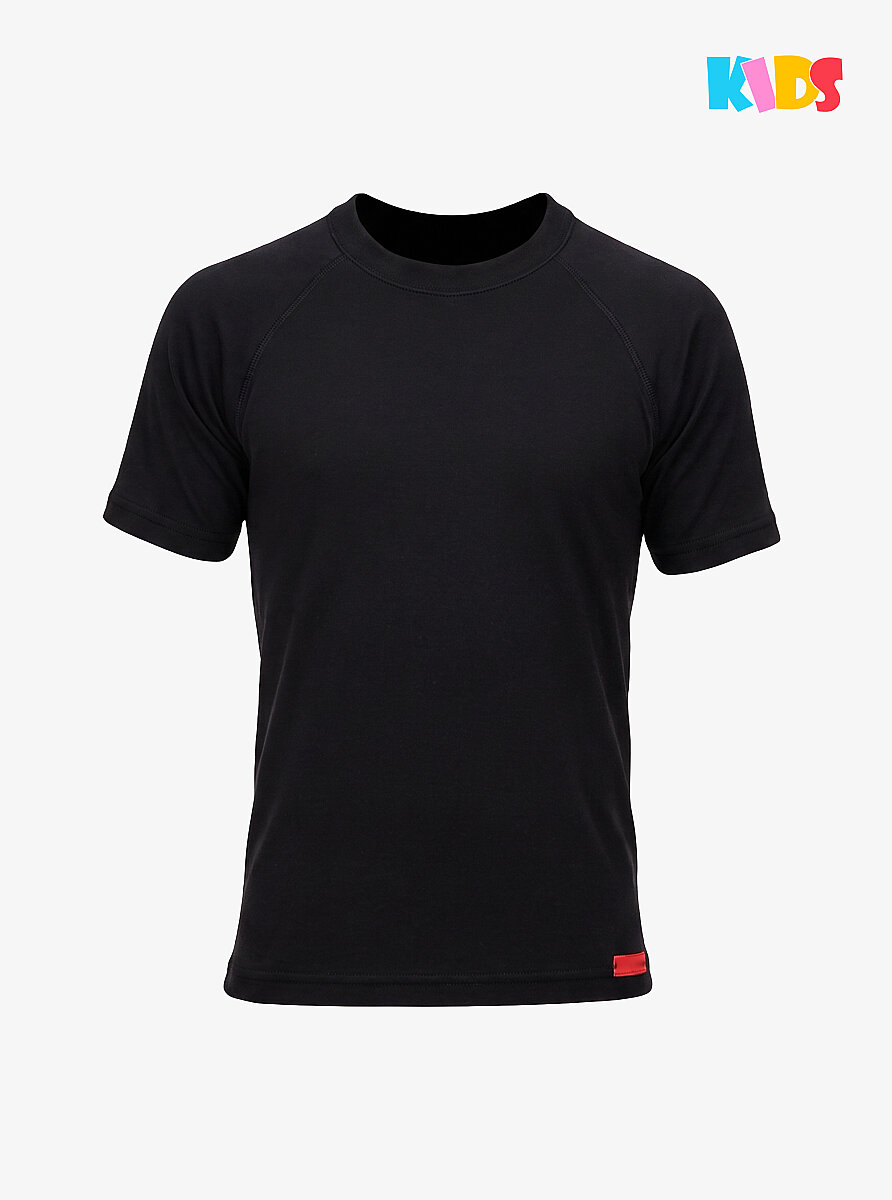 Çocuk Termal Tişört 2. Seviye 9267 - Siyah - Blackspade