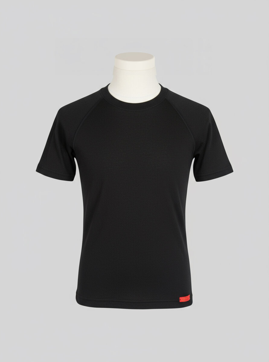 Çocuk Termal Tişört 2. Seviye 9267 - Siyah - 3