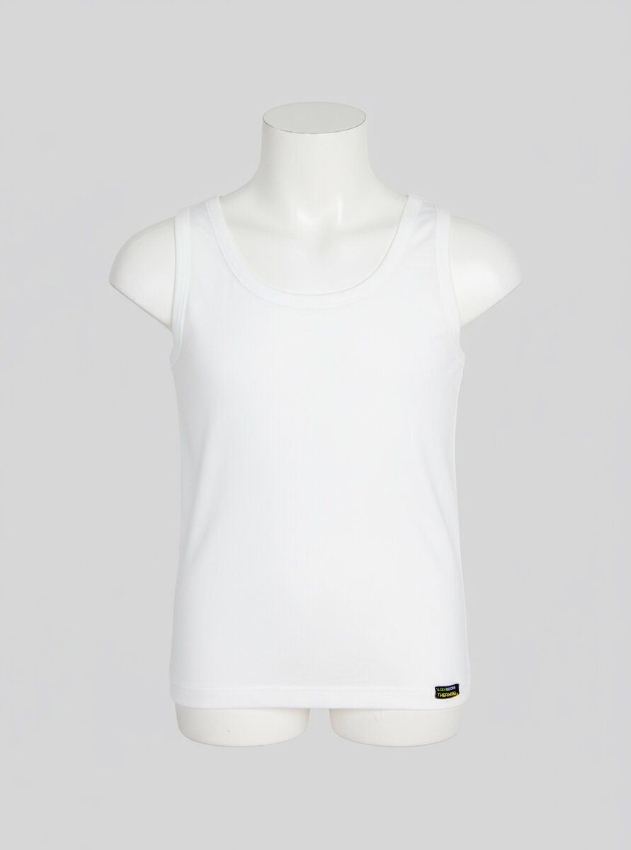 Çocuk Termal Atlet 1. Seviye 9298 - Beyaz - Blackspade