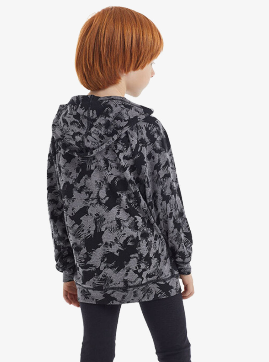 Çocuk Termal Sweatshirt 2. Seviye 5946 - Gri Melanj - 3