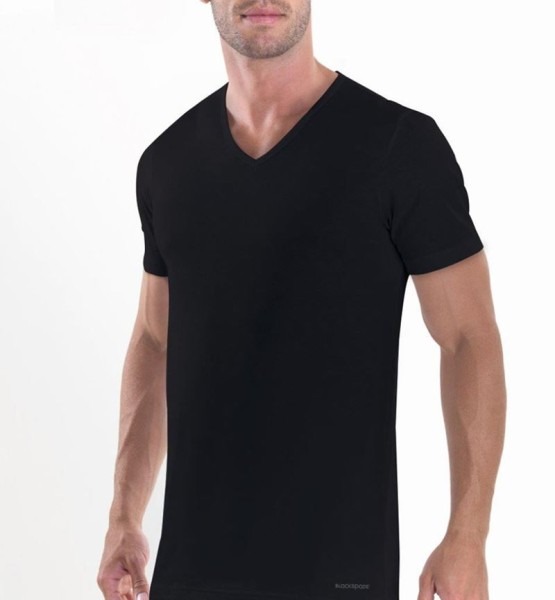 Erkek T-Shirt Comfort 9630 - Siyah - 1