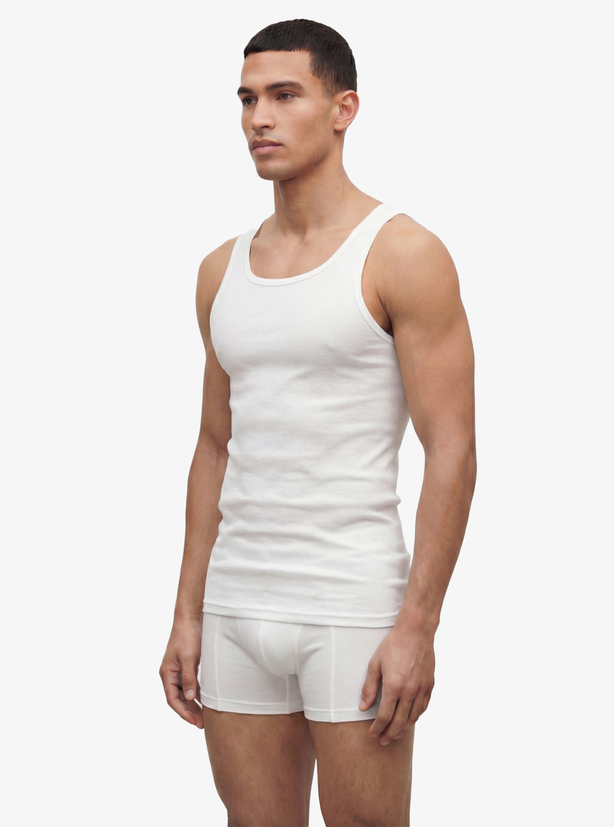 Erkek Atlet Kaşkorse 9341 - Beyaz - 3