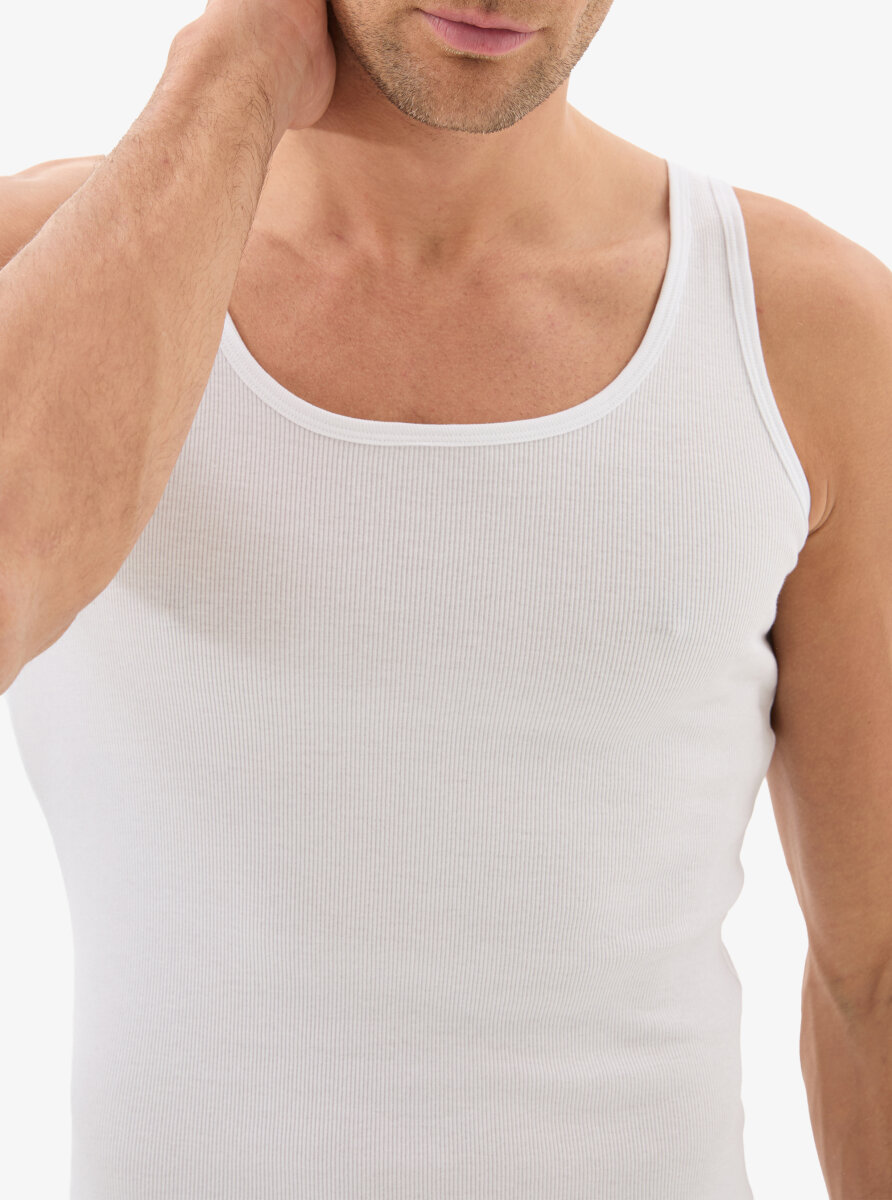 Erkek Atlet Kaşkorse 9341 - Beyaz - 2