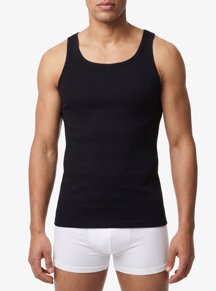 Erkek Atlet Kaşkorse 9341 - Siyah - 1