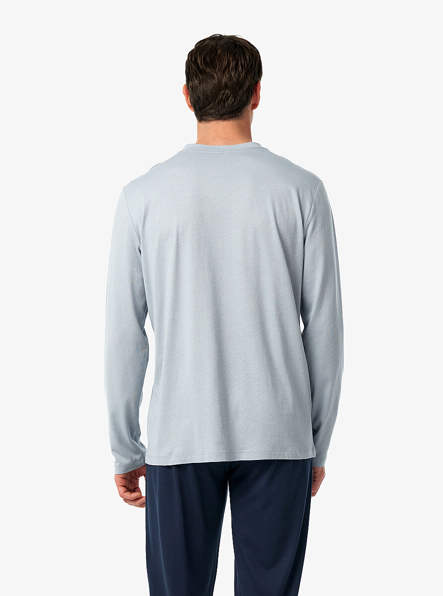 Erkek 3'lü Set Pijama Takımı 40962 - Gri - 6