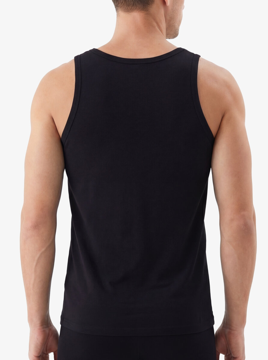 Erkek Organik Pamuk Atlet 9480 - Siyah - 3