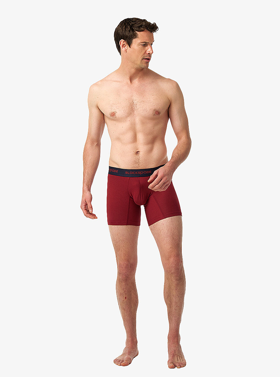 Erkek Boxer 2'li Paket Comfort 9618 - Lacivert Kırmızı - 5
