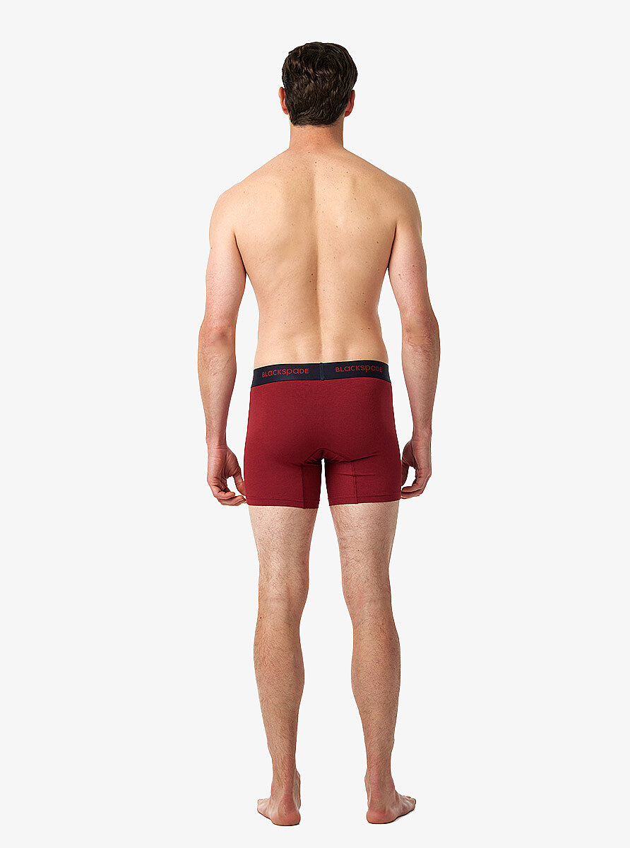 Erkek Boxer 2'li Paket Comfort 9618 - Lacivert Kırmızı - 6