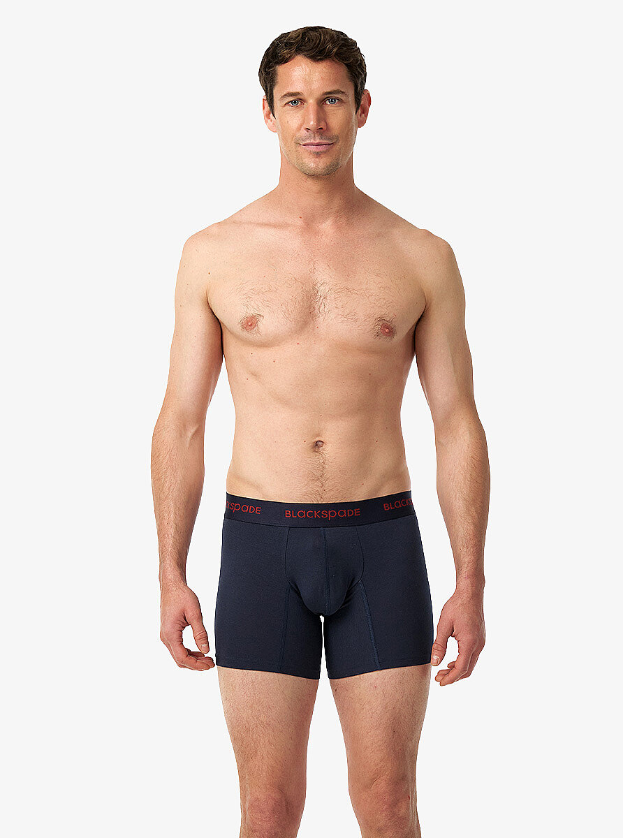Erkek Boxer 2'li Paket Comfort 9618 - Lacivert Kırmızı - 4