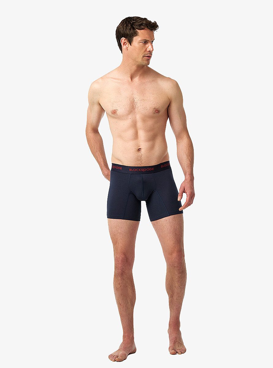 Erkek Boxer 2'li Paket Comfort 9618 - Lacivert Kırmızı - 8