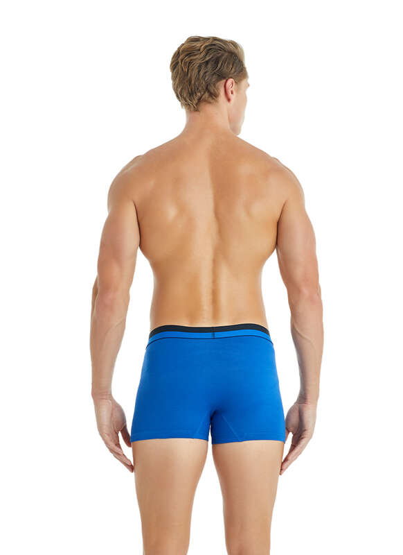 Erkek Boxer 30904 - Mavi - 2
