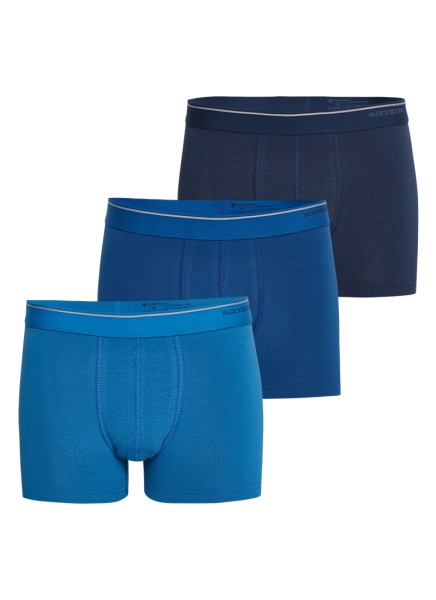 Erkek Boxer 3'lü Paket Tender Cotton 9670 - Lacivert Mavi Denim - Blackspade
