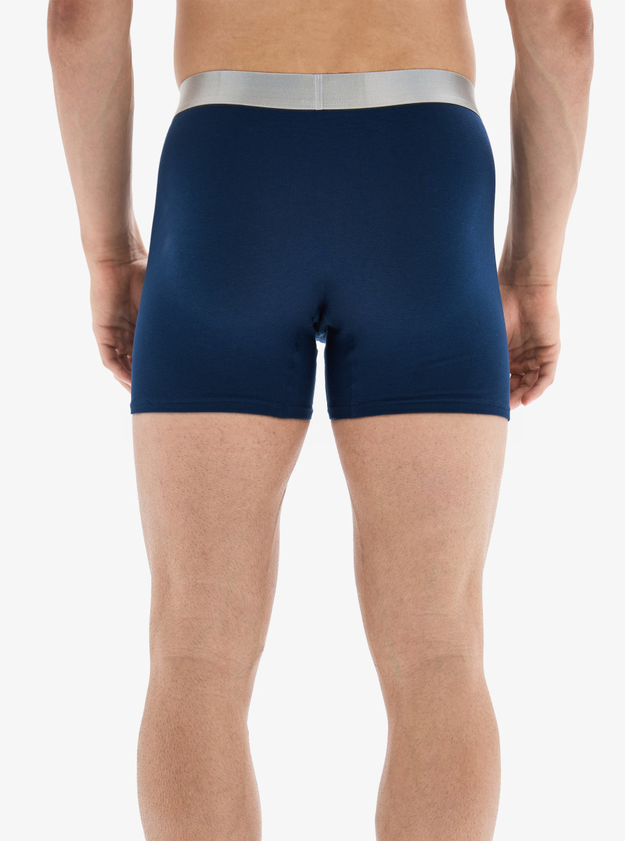 Erkek Boxer 3'lü Paket Modern Basics 9471 - Mavi - 6