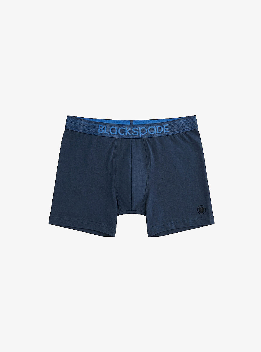 Erkek Boxer 3'lü Paket Modern Basics 9473 - Gri Lacivert Siyah - 5