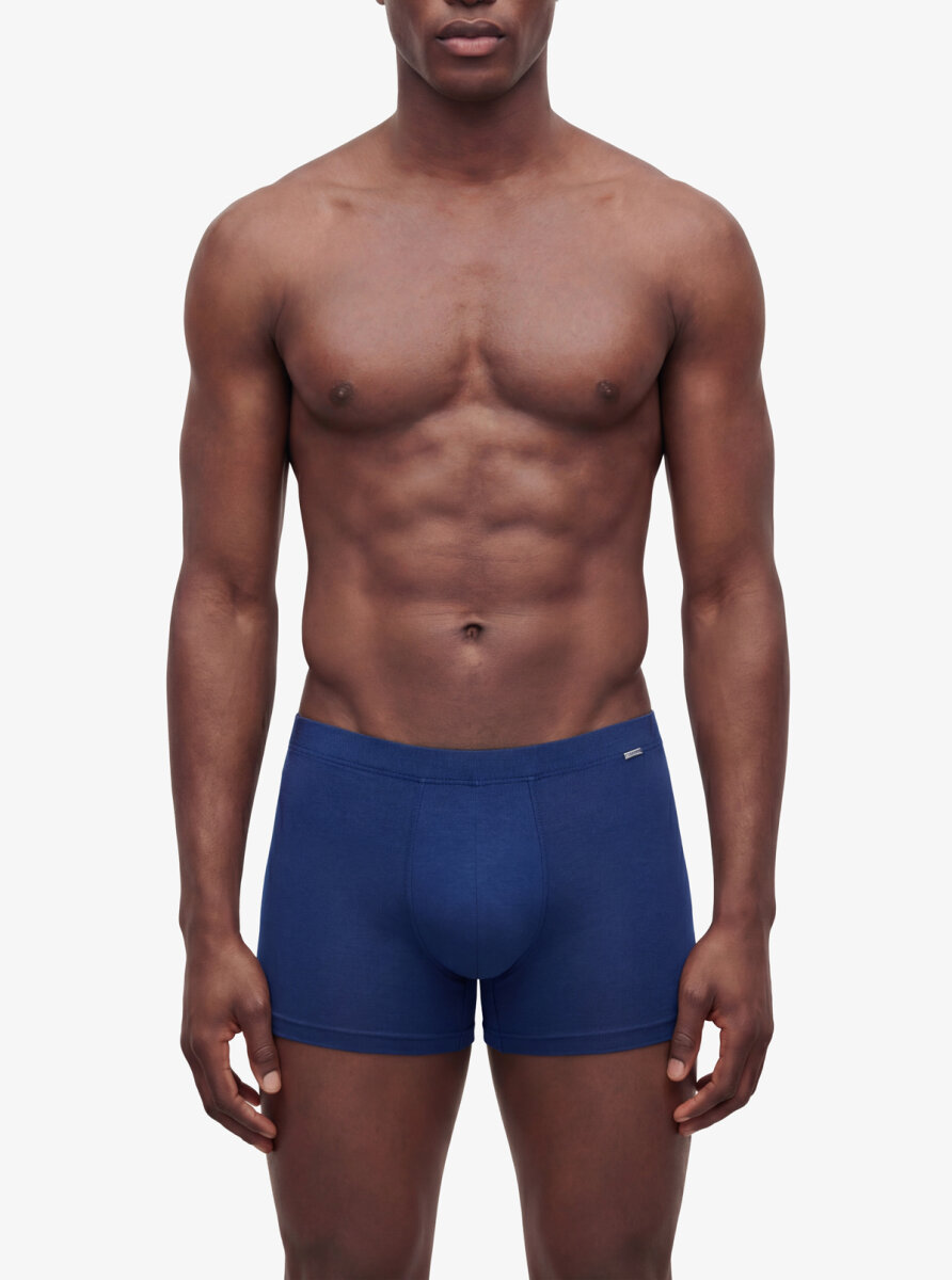 Erkek Modal Elastan Boxer Silver 9313 - Lacivert - 1