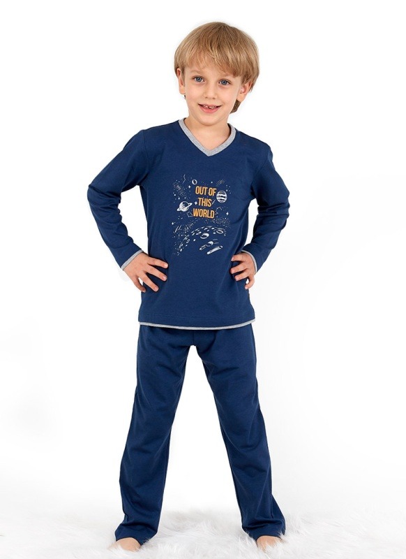 Erkek Çocuk Pijama 30721 - Mavi - 1