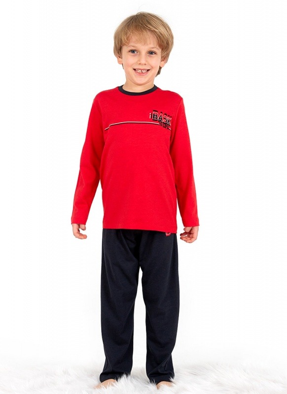 Erkek Çocuk Pijama Takımı 30737 - Kırmızı - 1