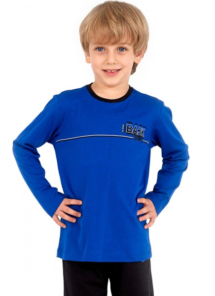 Erkek Çocuk Pijama Takımı 30737 - Mavi - 2