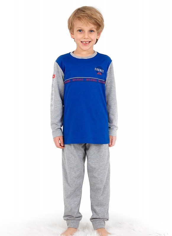 Erkek Çocuk Pijama Takımı 30735 - Mavi - 1