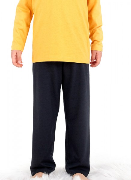Erkek Çocuk Pijama Takımı 30741 - Sarı - 2