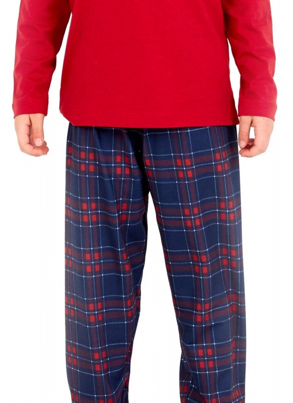 Erkek Çocuk Pijama Takımı 30769 - Kırmızı - 3