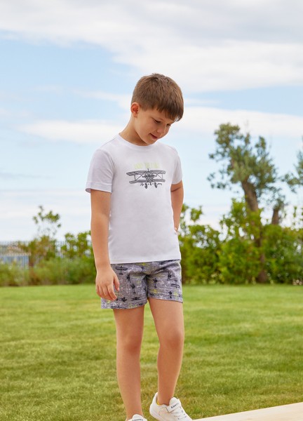 Erkek Çocuk Pijama Takımı 30883 - Beyaz - 5