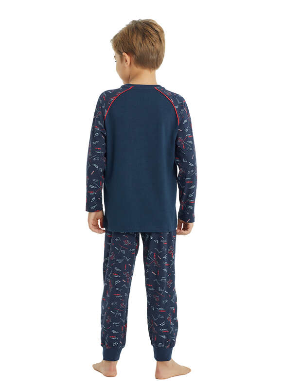 Erkek Çocuk Pijama Takımı 30948 - Lacivert - 2
