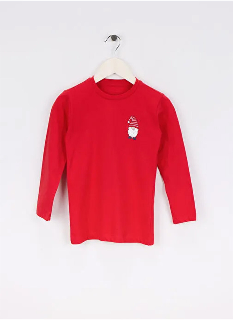 Erkek Çocuk Pijama Takımı 40845 - Kırmızı - 1