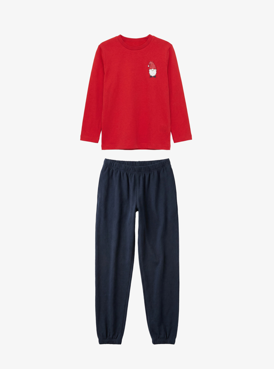 Erkek Çocuk Pijama Takımı 40845 - Kırmızı - 8