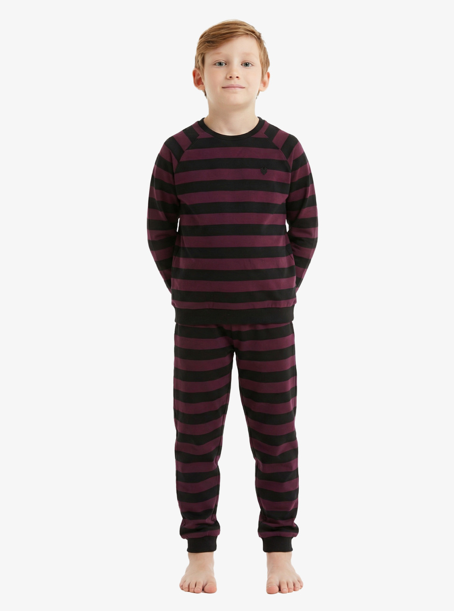 Erkek Çocuk Termal Pijama Takımı 40848 - Siyah - Blackspade (1)