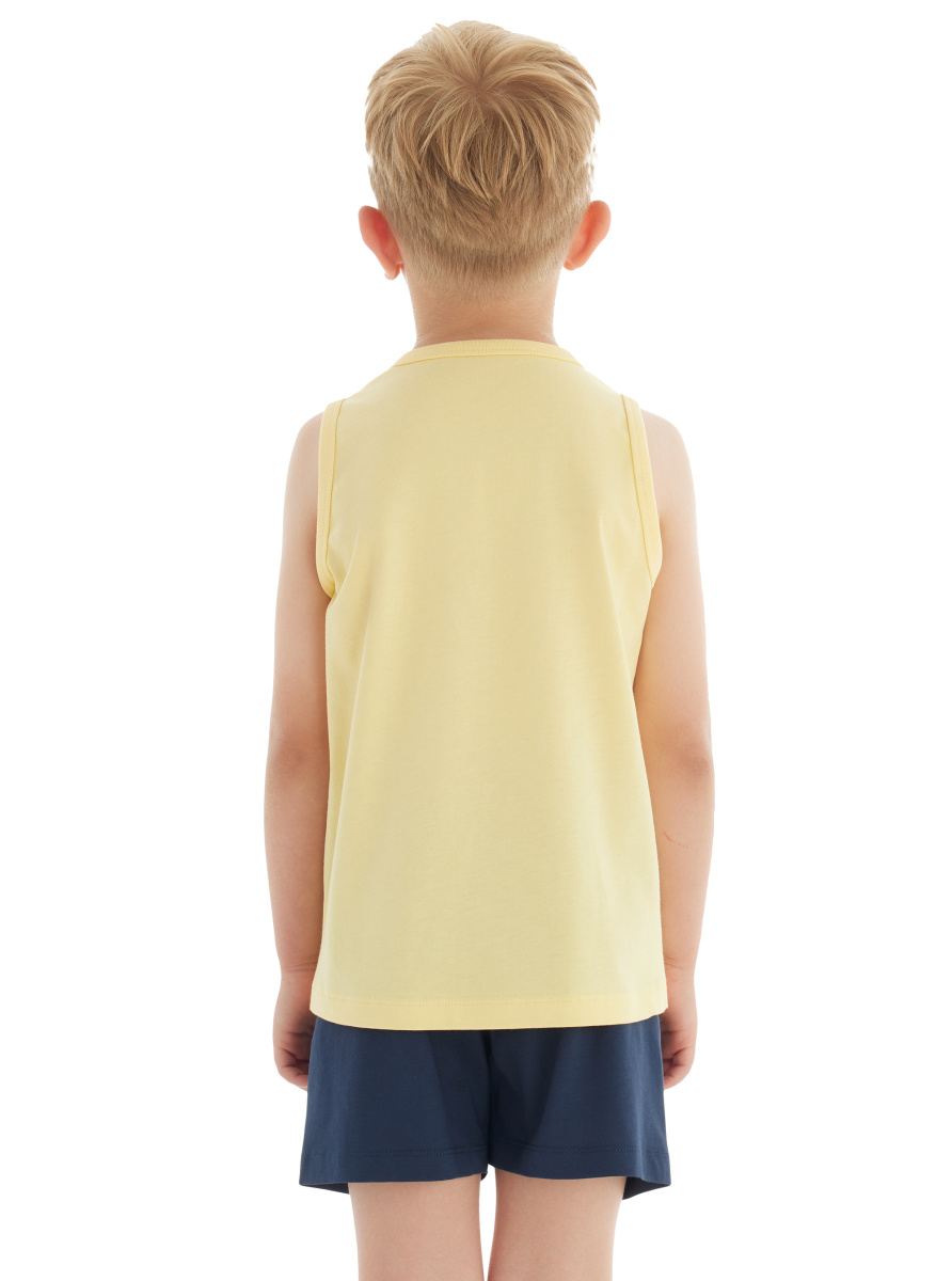Erkek Çocuk T-Shirt 40751 - Açık Sarı - 2