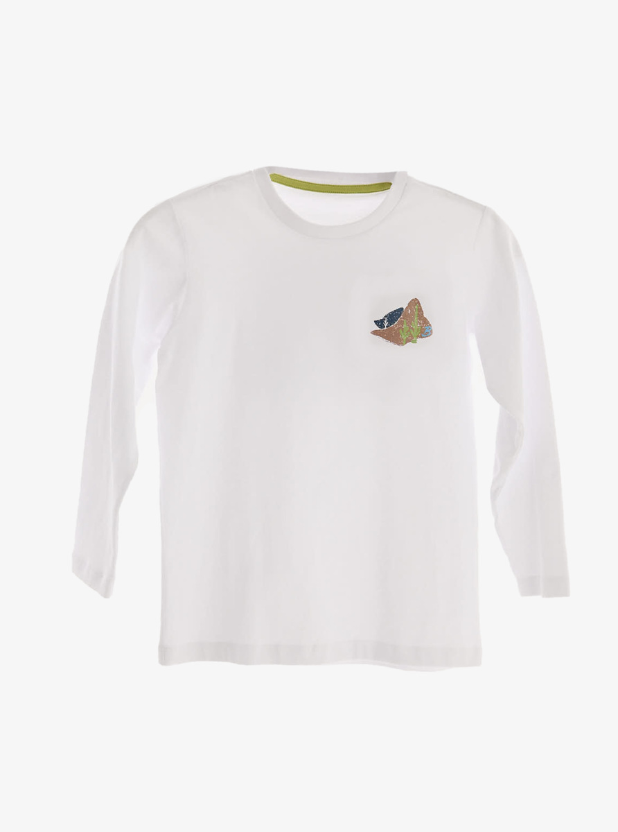 Erkek Çocuk T-Shirt 40851 - Beyaz - 1